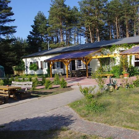 Hostel Waldhaus Am Ferienpark Mirow -Zimmer Du Wc Exterior foto